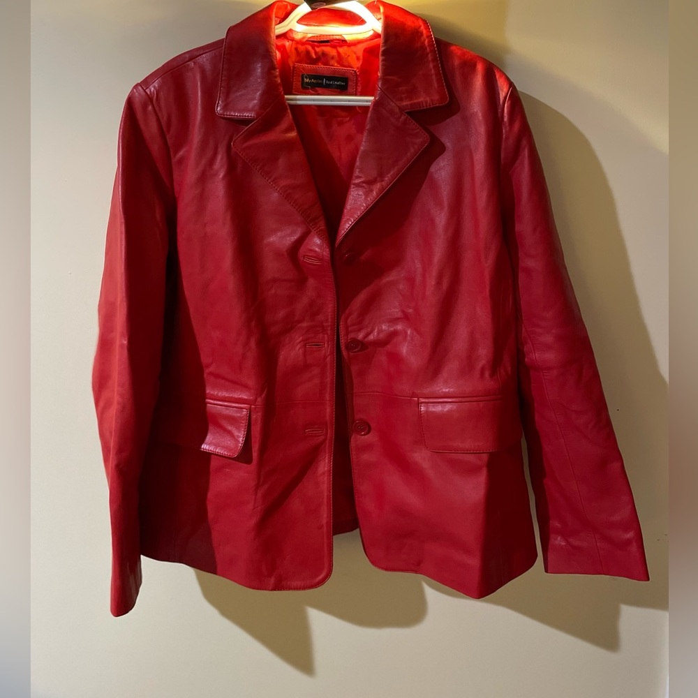 Red Leather Jacket